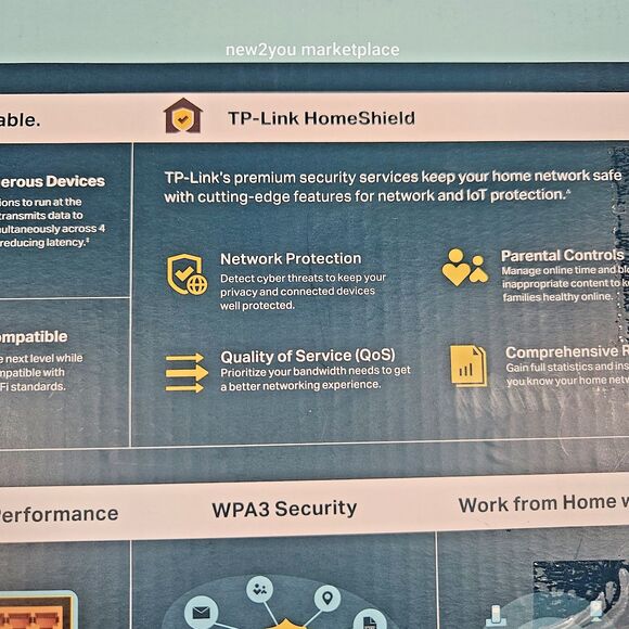 TP-Link Dual-Band AX3000 Wi-Fi 6 Router Archer AX55 | Wireless Gigabit Internet - Picture 5 of 9